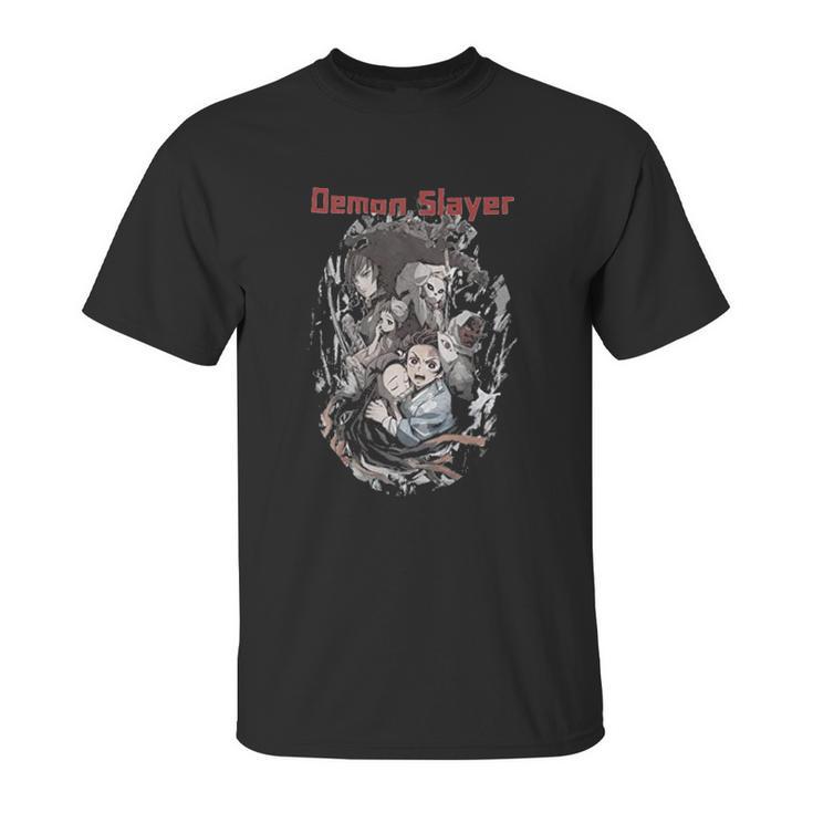 Demon Slayer Black Unisex T-Shirt