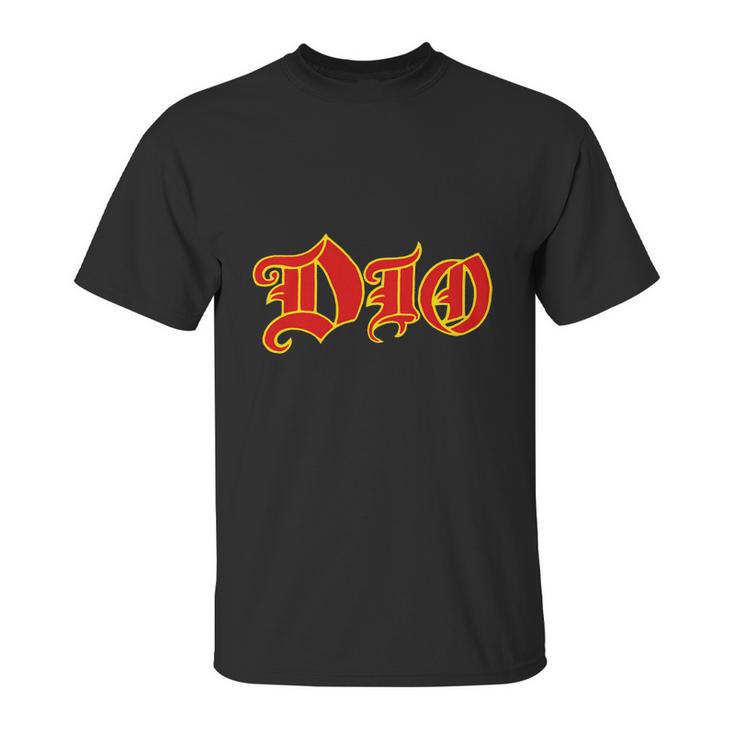 Dio Band Logo Red Unisex T-Shirt