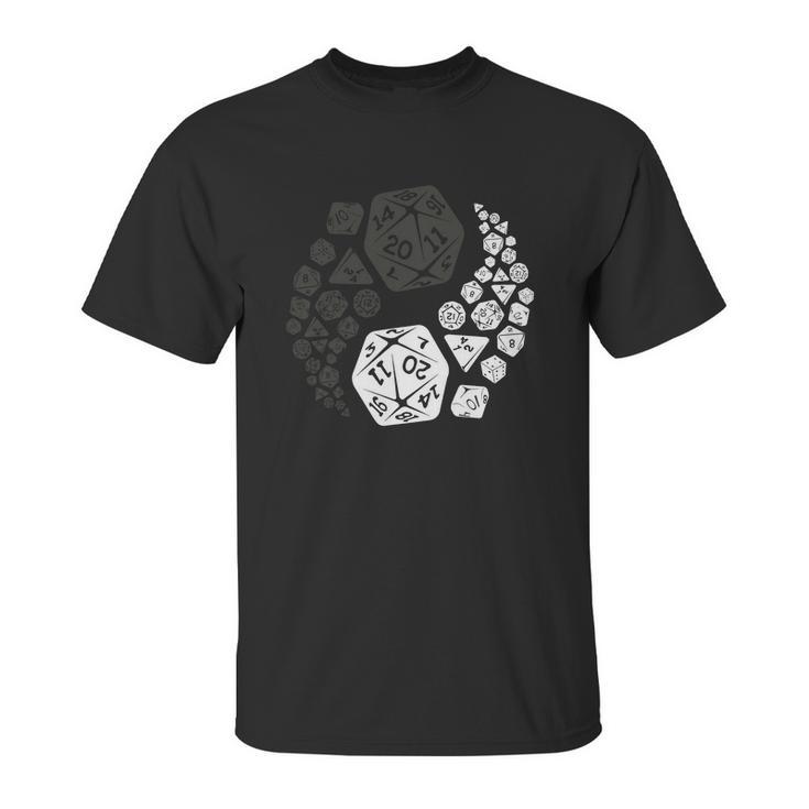 Dungeons And Dragons Yin Yang T-Shirt Unisex T-Shirt