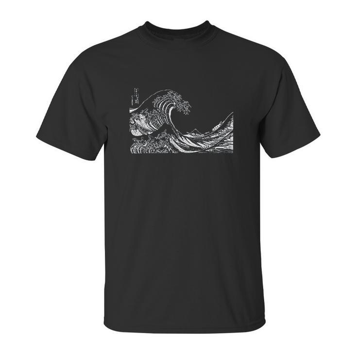 Famous Vintage Art The Great Wave By Katsushika Hokusai Unisex T-Shirt