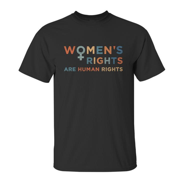 Feminist Are Human Rights Pro Choice Pro Roe Abortion Rights Reproductive Rights Unisex T-Shirt