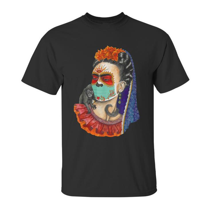 Frida Kahlo Art Girl Unisex T-Shirt