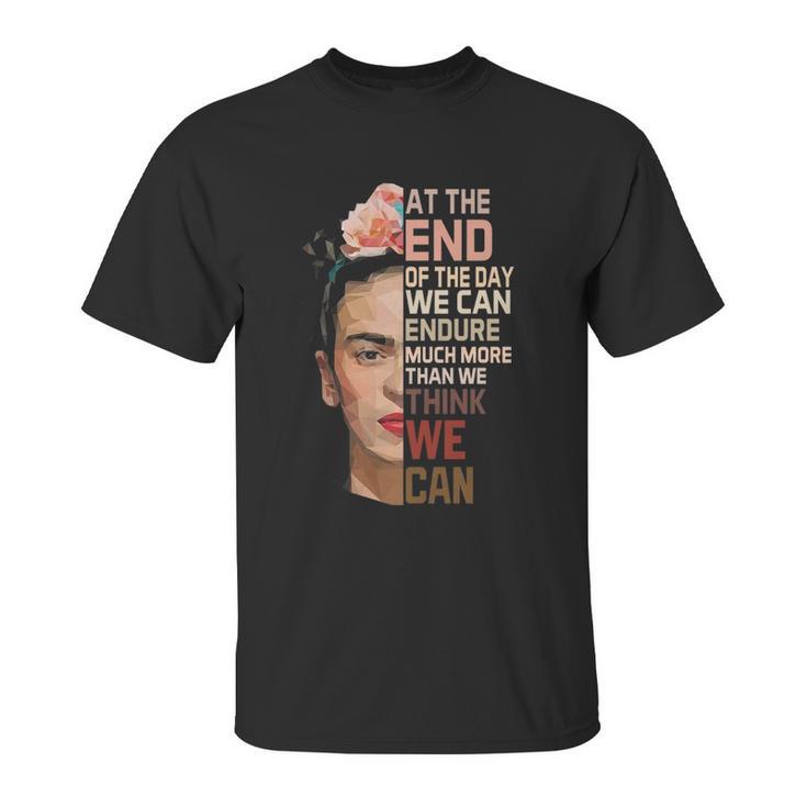 Frida Kahlo Quote Retro Unisex T-Shirt