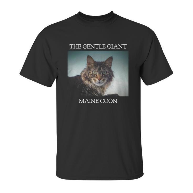 Gentle Giant Maine Coon Unisex T-Shirt