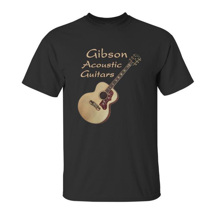 Gibson Acoustic T Shirt Unisex T-Shirt