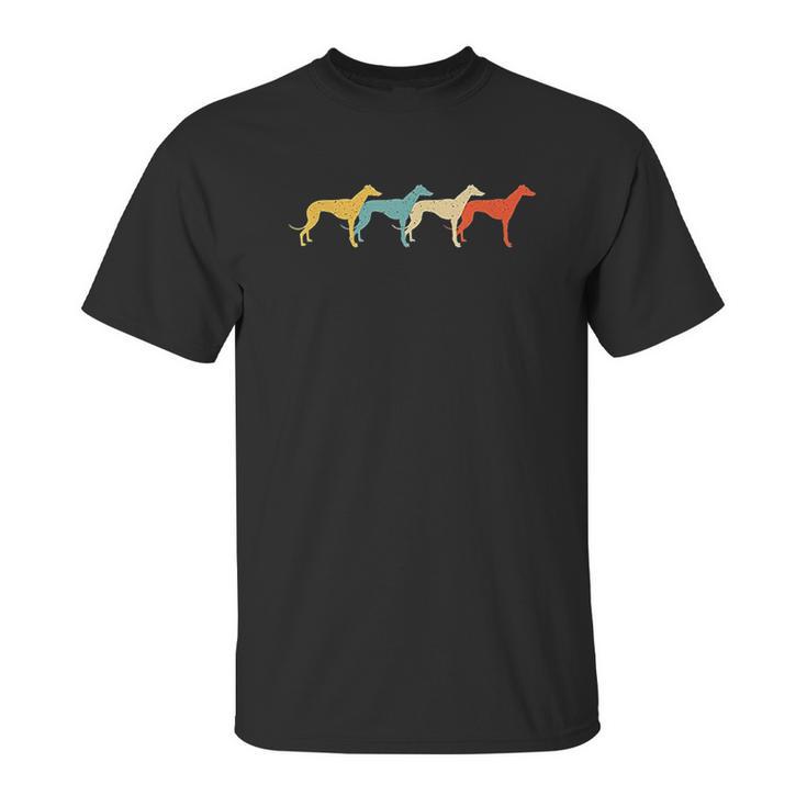 Greyhound Vintage Retro Dog Pet Unisex T-Shirt