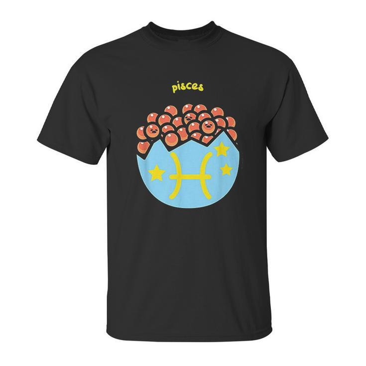 Gudetama Zodiac Pisces Unisex T-Shirt