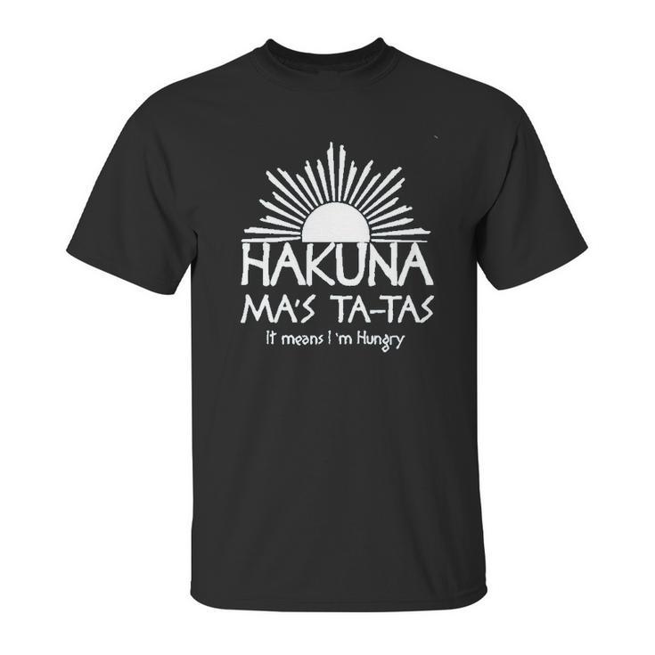 Hakuna Mas Tatas Parody Funny Romper Unisex T-Shirt