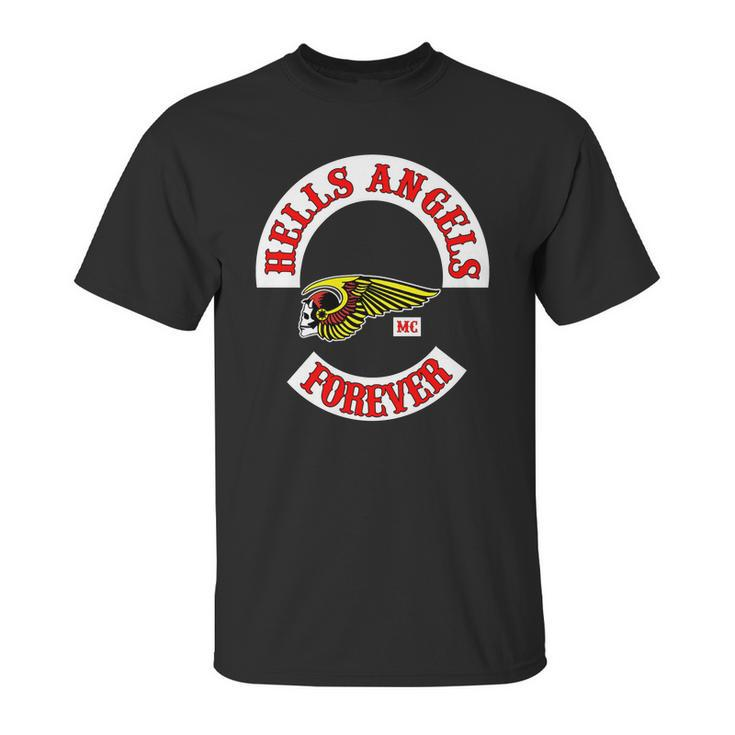 Hells Angels Forever T Shirt Long Sleeve Hoodie Sweatshirt Unisex T-Shirt