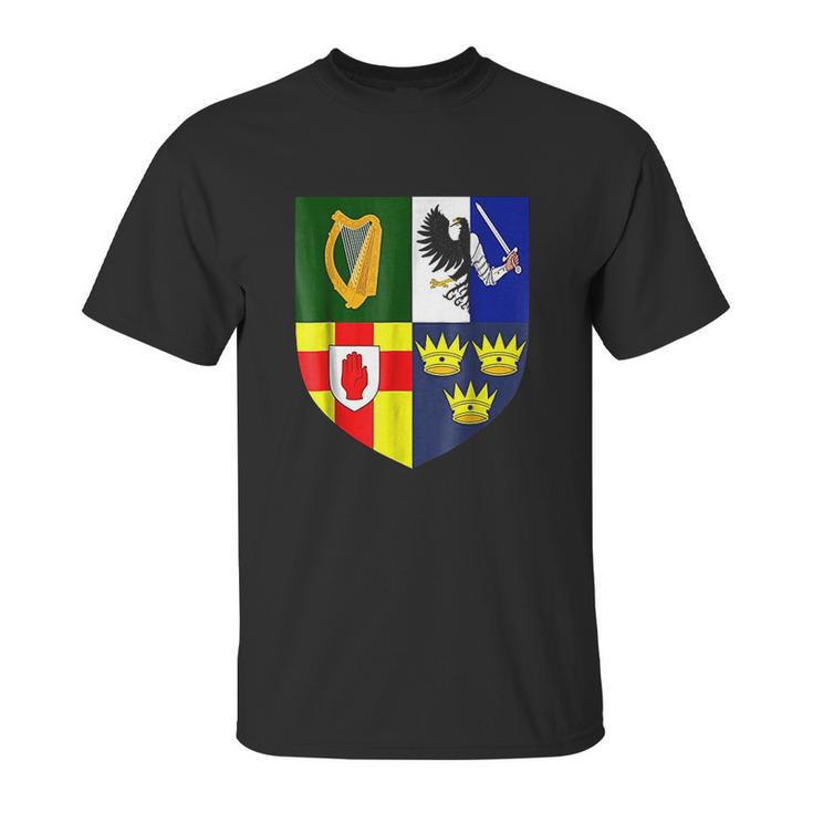 Ireland Coat Of Arms   Irish Eire Crest Graphic Unisex T-Shirt