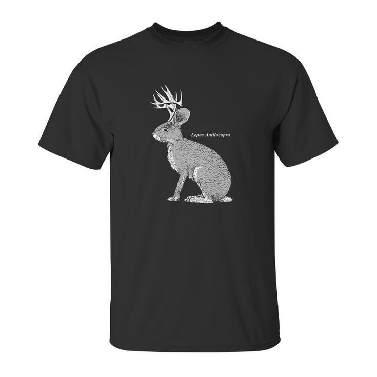 Jackalope Funny Rabbit Unisex T-Shirt