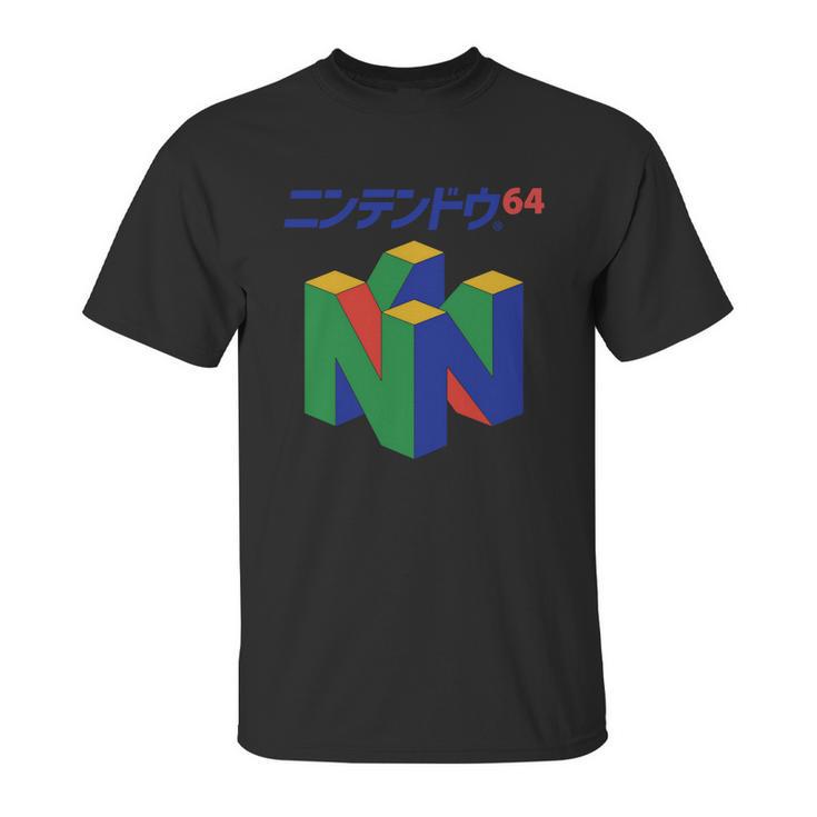 Japanese Nintendo 64 Shirt Unisex T-Shirt