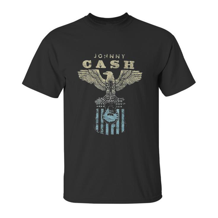 Johnny Cash Mens Jc Eagle Unisex T-Shirt