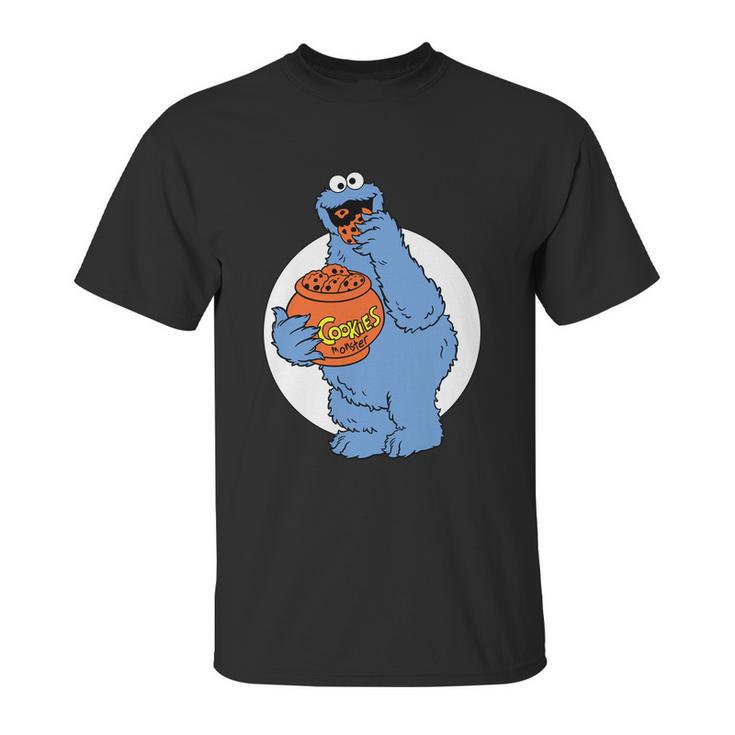 Junk Food Cookie Monster T Shirt Worn By Rachel On Friends Vintage Htf Rare S Unisex T-Shirt