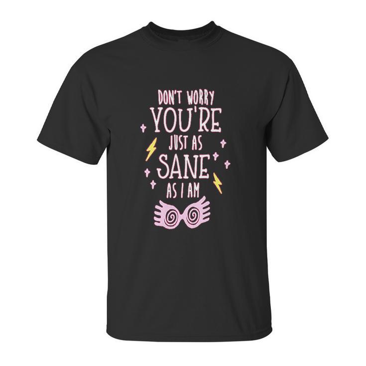 You Are Just As Sane As I Am Spectre Specs Youth Unisex T-Shirt