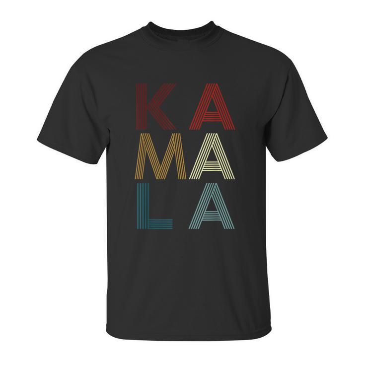 Kamala Harris 2020 Kamala Vintage Multicolors Name Graphic Design Printed Casual Daily Basic Unisex T-Shirt