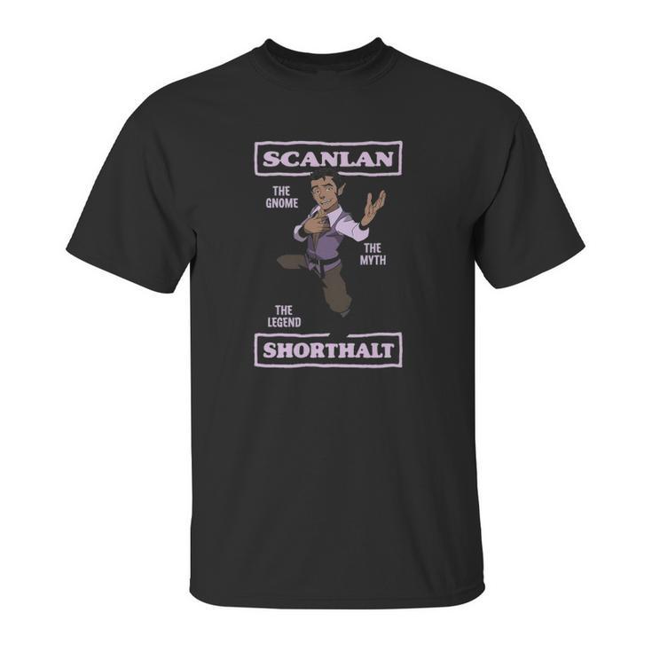 The Legend Of Vox Machina Scanlan Shorthalt Unisex T-Shirt