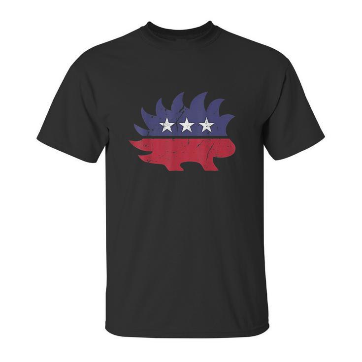 Libertarian Porcupine Party Logo Unisex T-Shirt