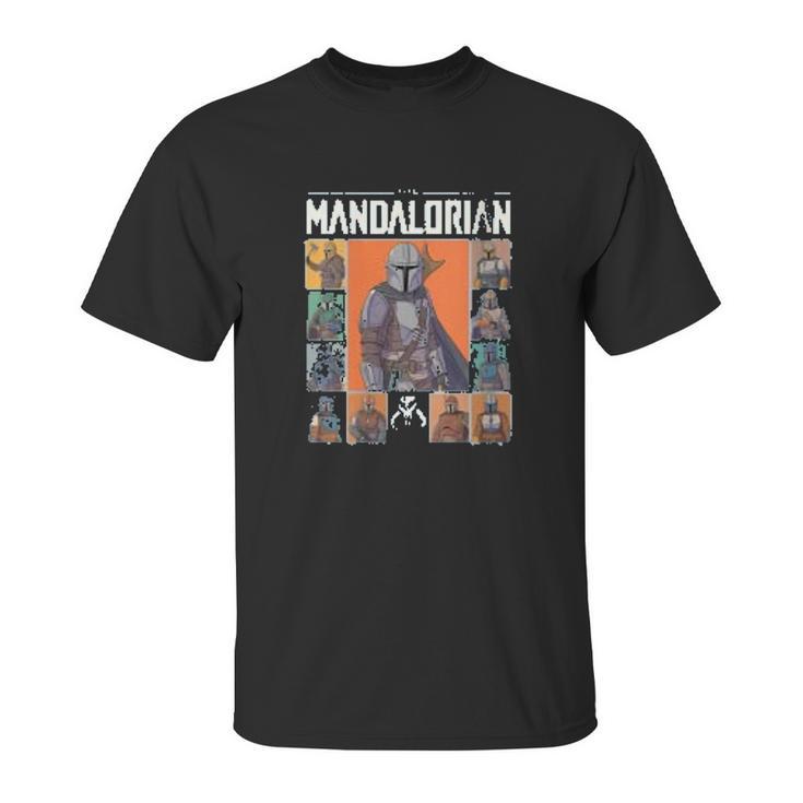 The Mandalorian Character Grid This Is The Way Unisex T-Shirt