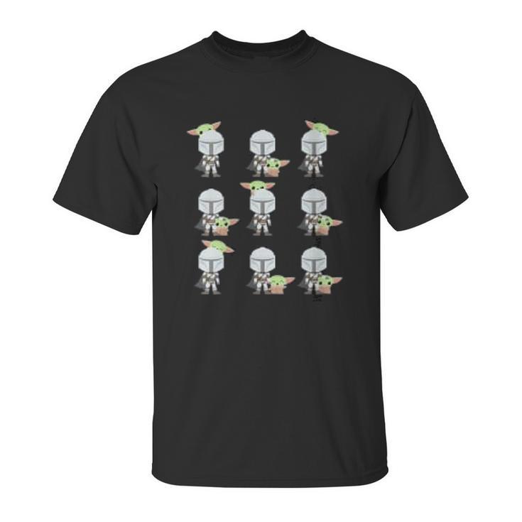 The Mandalorian Expressions Of The Child Funny Unisex T-Shirt