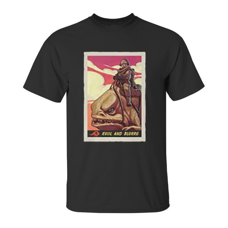 The Mandalorian Kuiil And Blurrg Unisex T-Shirt