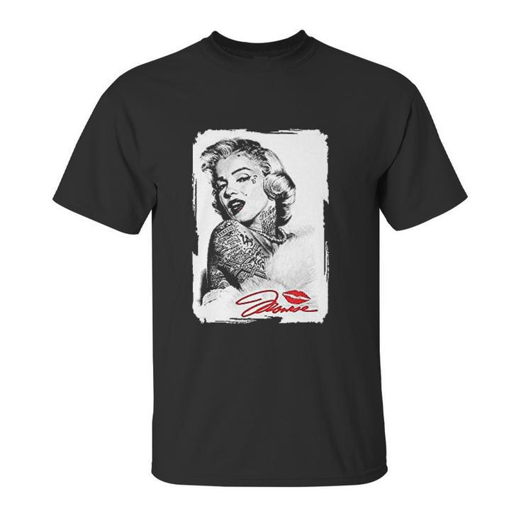 Marilyn Monroe Tattooed Unisex T-Shirt