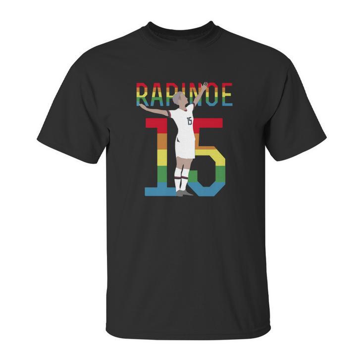 Megan Rapinoe Victory Pose Lgbtq Unisex T-Shirt