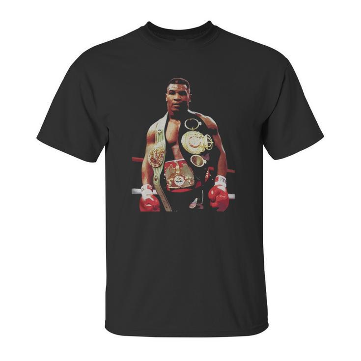 Mike Tyson Iron Mike Champion Boxing T Shirt Unisex T-Shirt