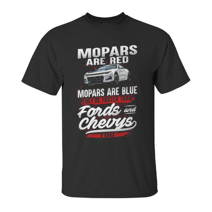 Mopars Are Red Unisex T-Shirt