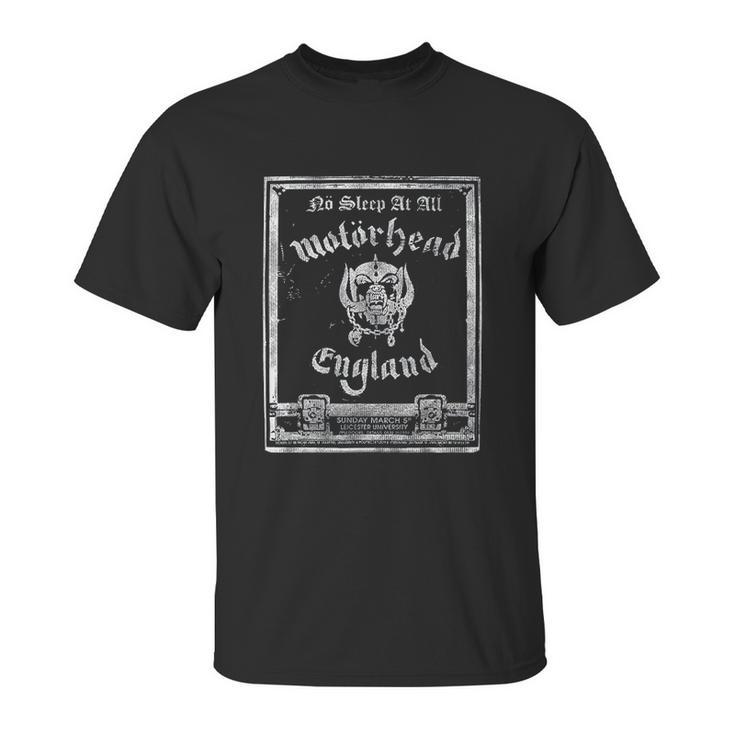 Motorhead No Sleep Unisex T-Shirt