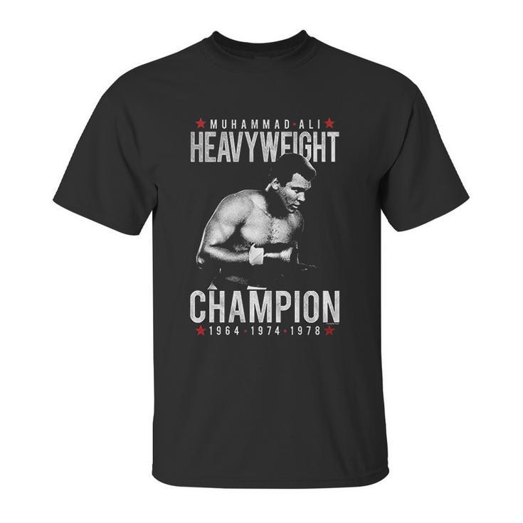 Muhammad Ali Heavy Champ Unisex T-Shirt