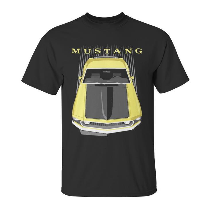 Mustang Boss 69 Yellow Unisex T-Shirt