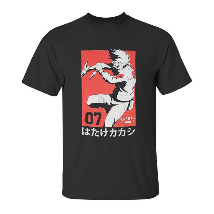 Naruto Shippuden Collection Black Graphic Unisex T-Shirt