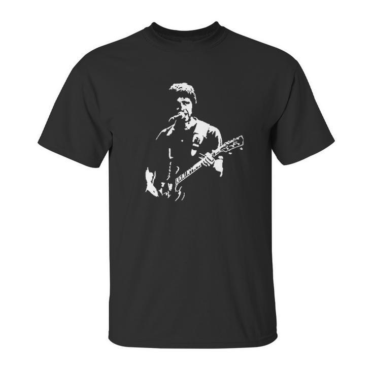 Noel Gallagher Indie Pop Rock Music Black Unisex T-Shirt