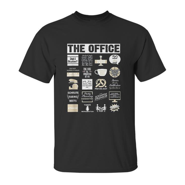 The Office Quote Mash Up Unisex T-Shirt