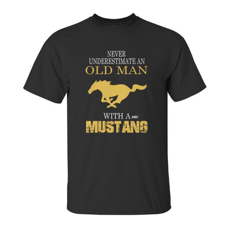 Old-Man-Mustang-Abc Unisex T-Shirt