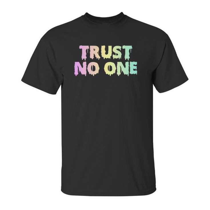 Pastel Goth Trust No One Unisex T-Shirt