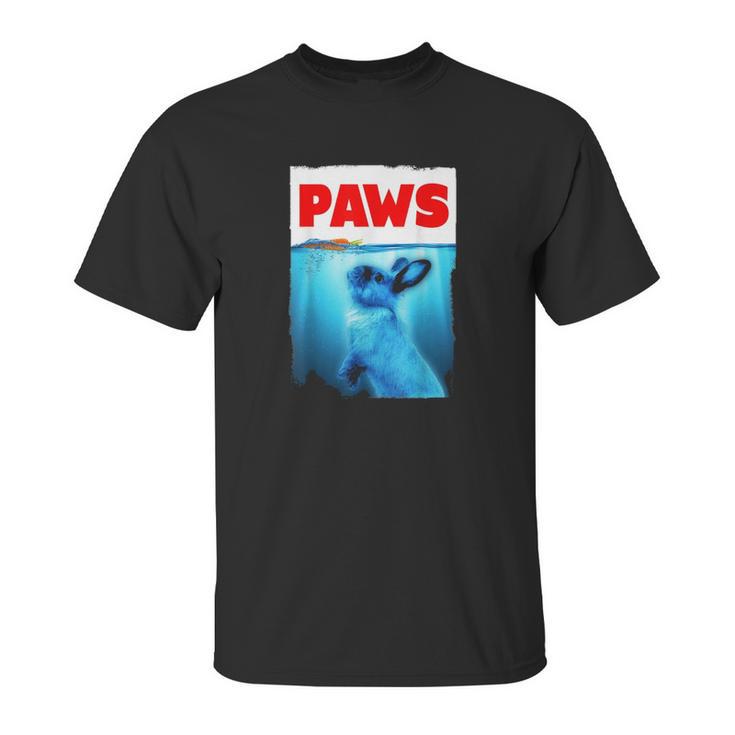 Paws Jaws Rabbit And Carrot Unisex T-Shirt