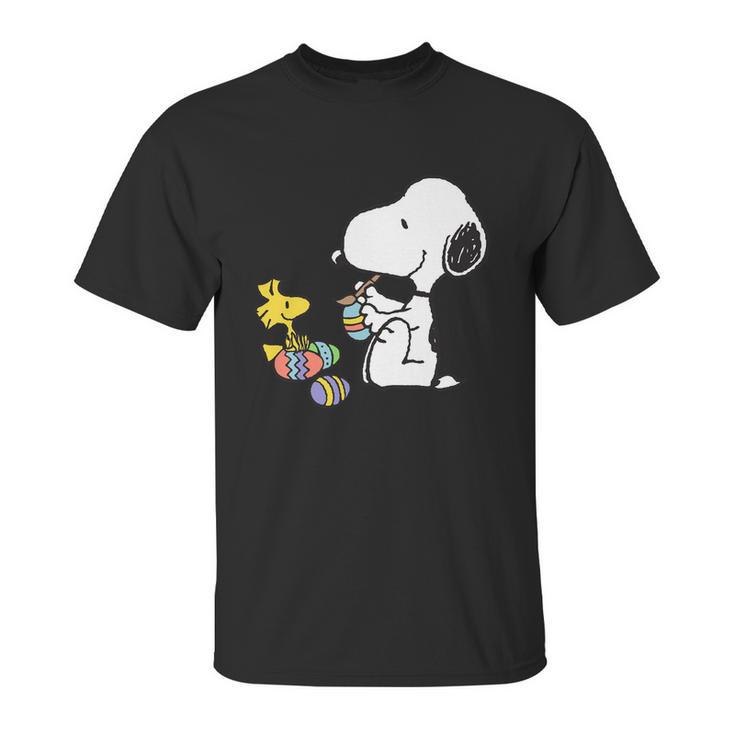 Peanuts Snoopy Easter Egg T-Shirt Unisex T-Shirt