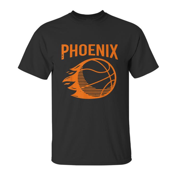 Phoenix Basketball Retro City Arizona State Bball Unisex T-Shirt