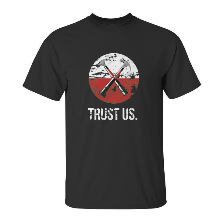 Pink Floyd Trust Us Worn T Shirt Unisex T-Shirt