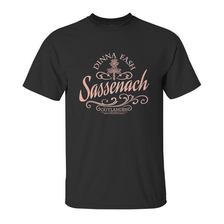 Popfunk Outlander Dinna Fash Sassenach Unisex T-Shirt