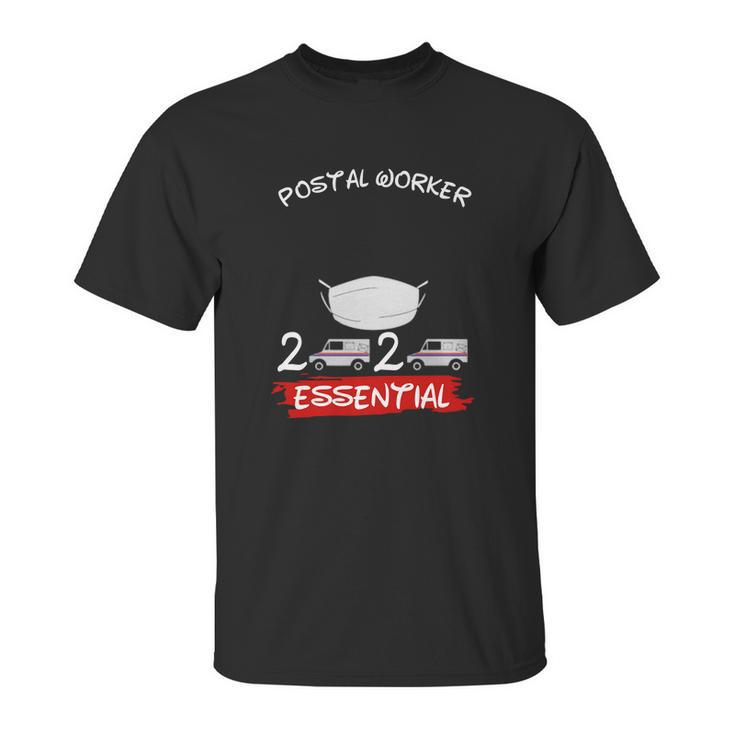 Postal Worker 2020 Essential Coronavirus Shirt Unisex T-Shirt