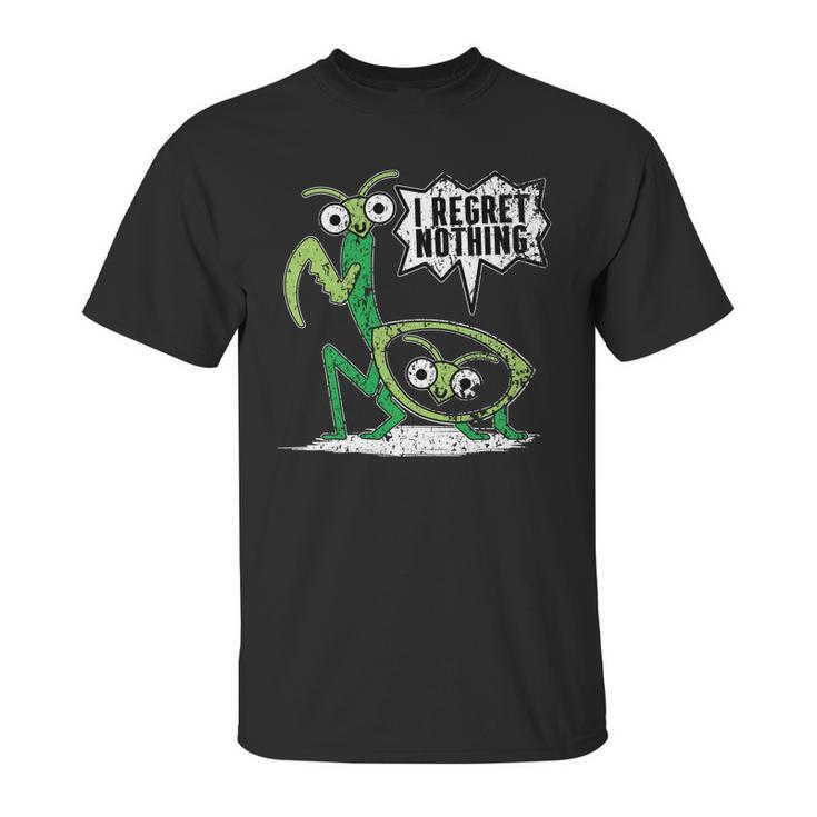 Praying Mantis  Weathered Valentines Day Unisex T-Shirt