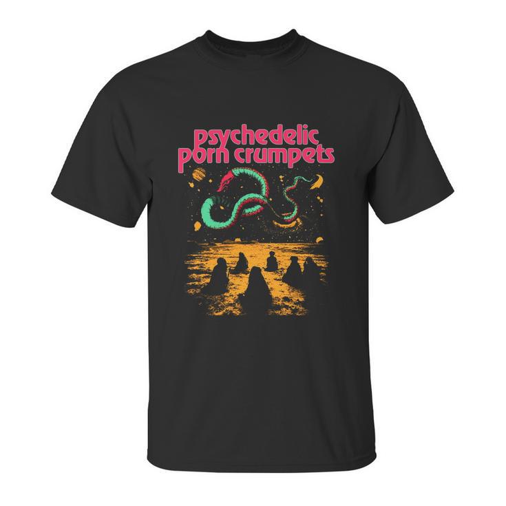 Psychedelic Porn Crumpets Space SnakeShirt Shirt Unisex T-Shirt