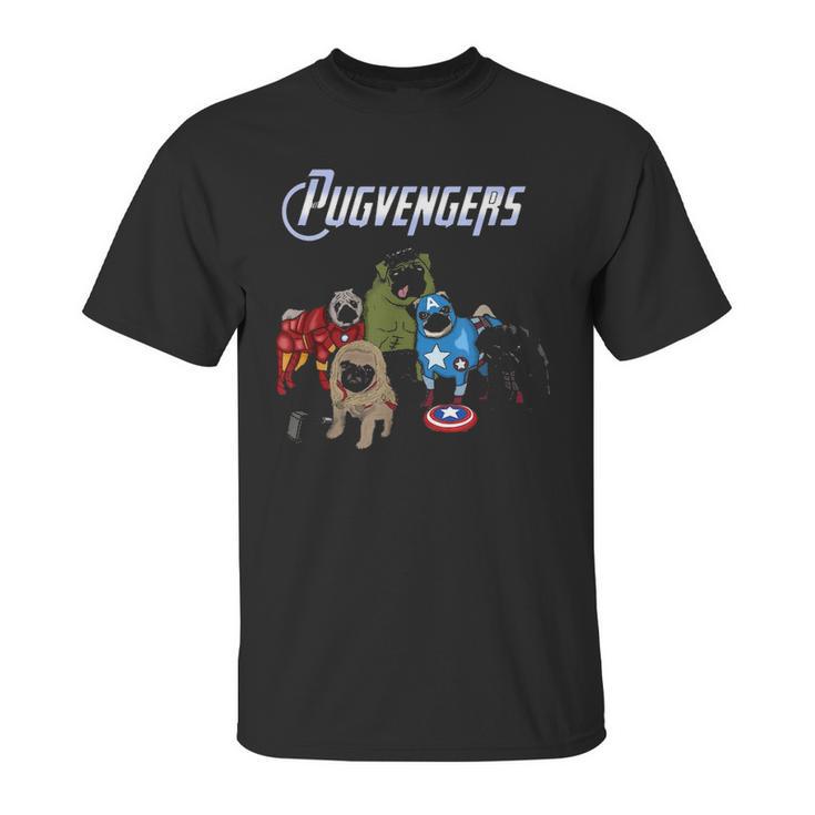 The Pugvengers Unisex T-Shirt