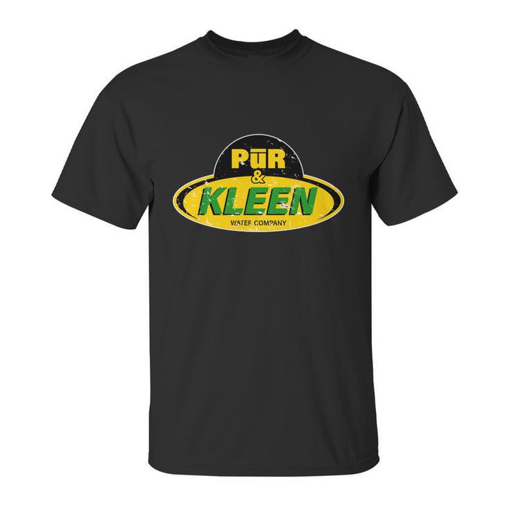 Pur & Kleen Water Company Logo Unisex T-Shirt