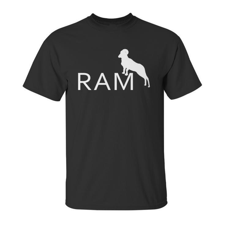 Ram Animal Lover Logo Unisex T-Shirt