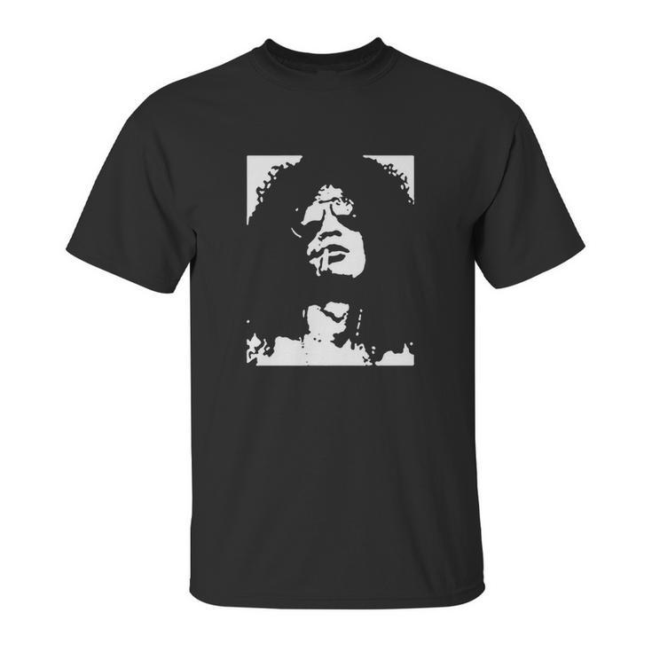 Retro Graphic Slash Portrait Artwork Unisex T-Shirt