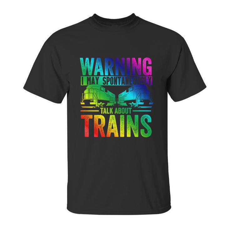 Retro Trains Gift Train Models Trainspotting Trainspotter Gift Graphic Design Printed Casual Daily Basic Unisex T-Shirt